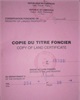 01 - Titre foncier